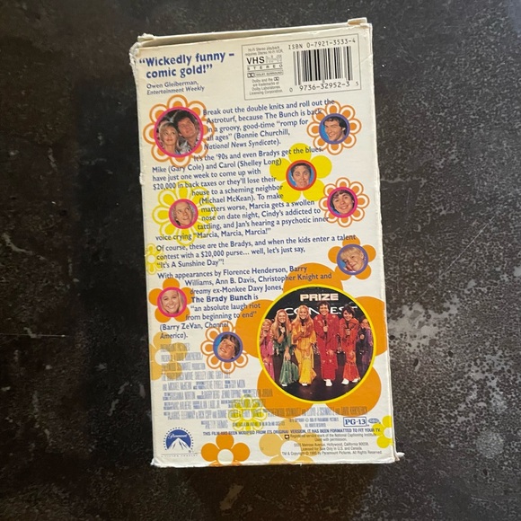 Vintage 90s The Brady Bunch Movie VHS tape - Picture 2 of 3